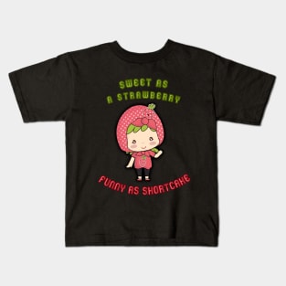 Strawberry Shortcake Sweet Girl Kids T-Shirt